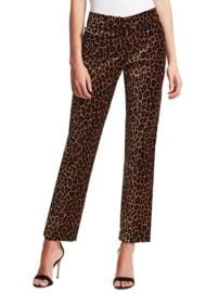 ALC Harrison Leopard Trousers at Saks Fifth Avenue